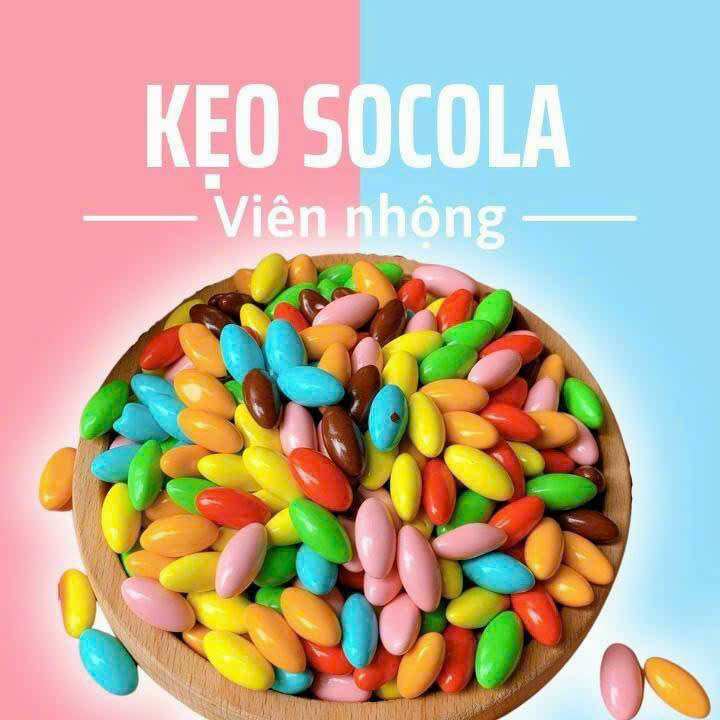 Hủ 450g kẹo socola viên nhộng