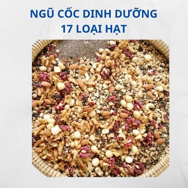 Bột ngũ cốc dinh dưỡng - 17 loại hạt - 500gr