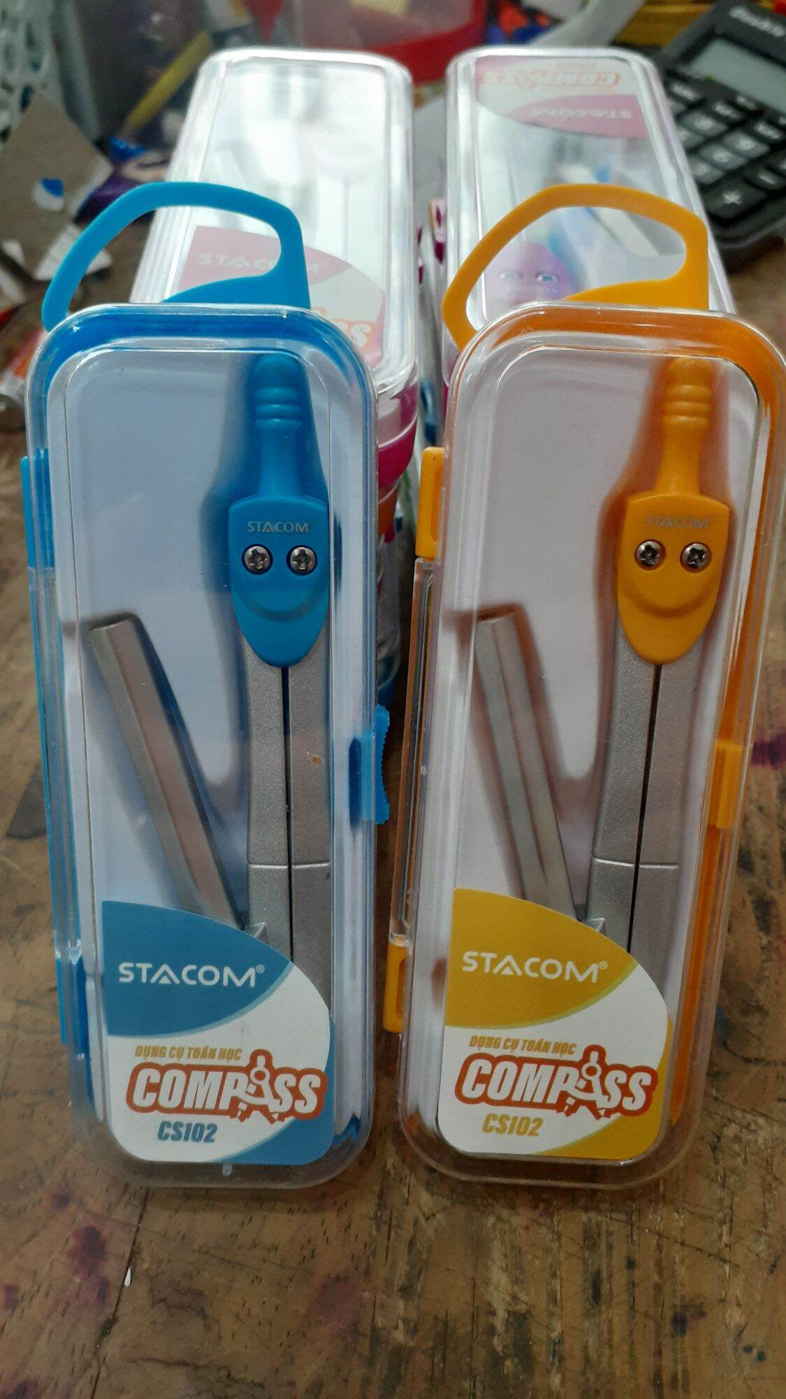 Compass chì gỗ stacom Cs102