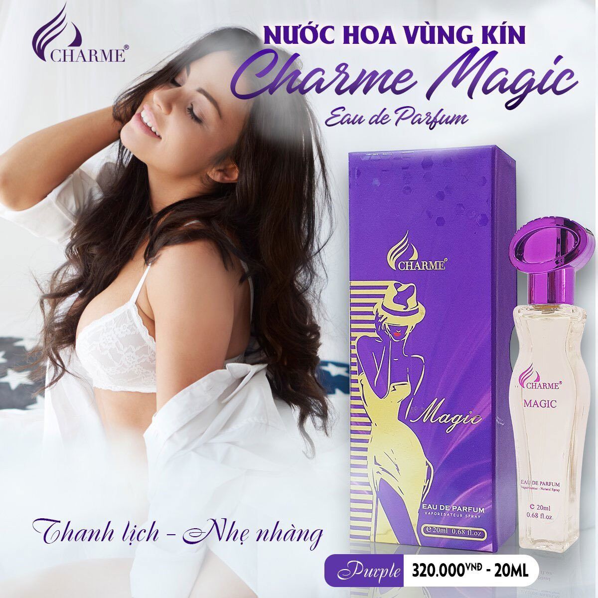 Char.Me Intimate Perfume 5ml - 20ml