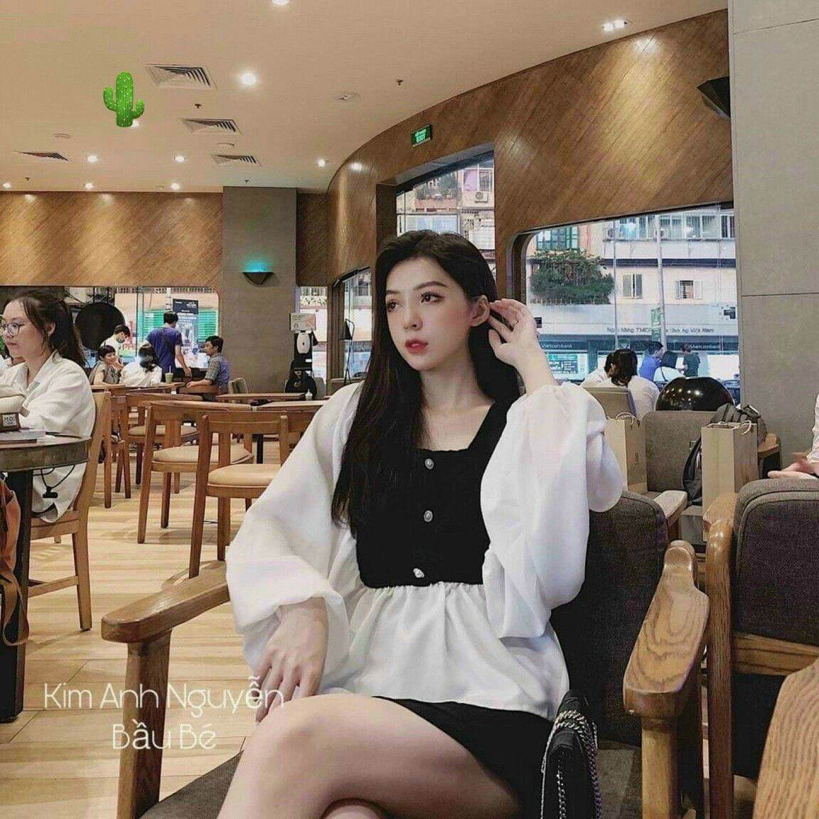 ÁO KIỂU BABYDOL PHỐI MÀU