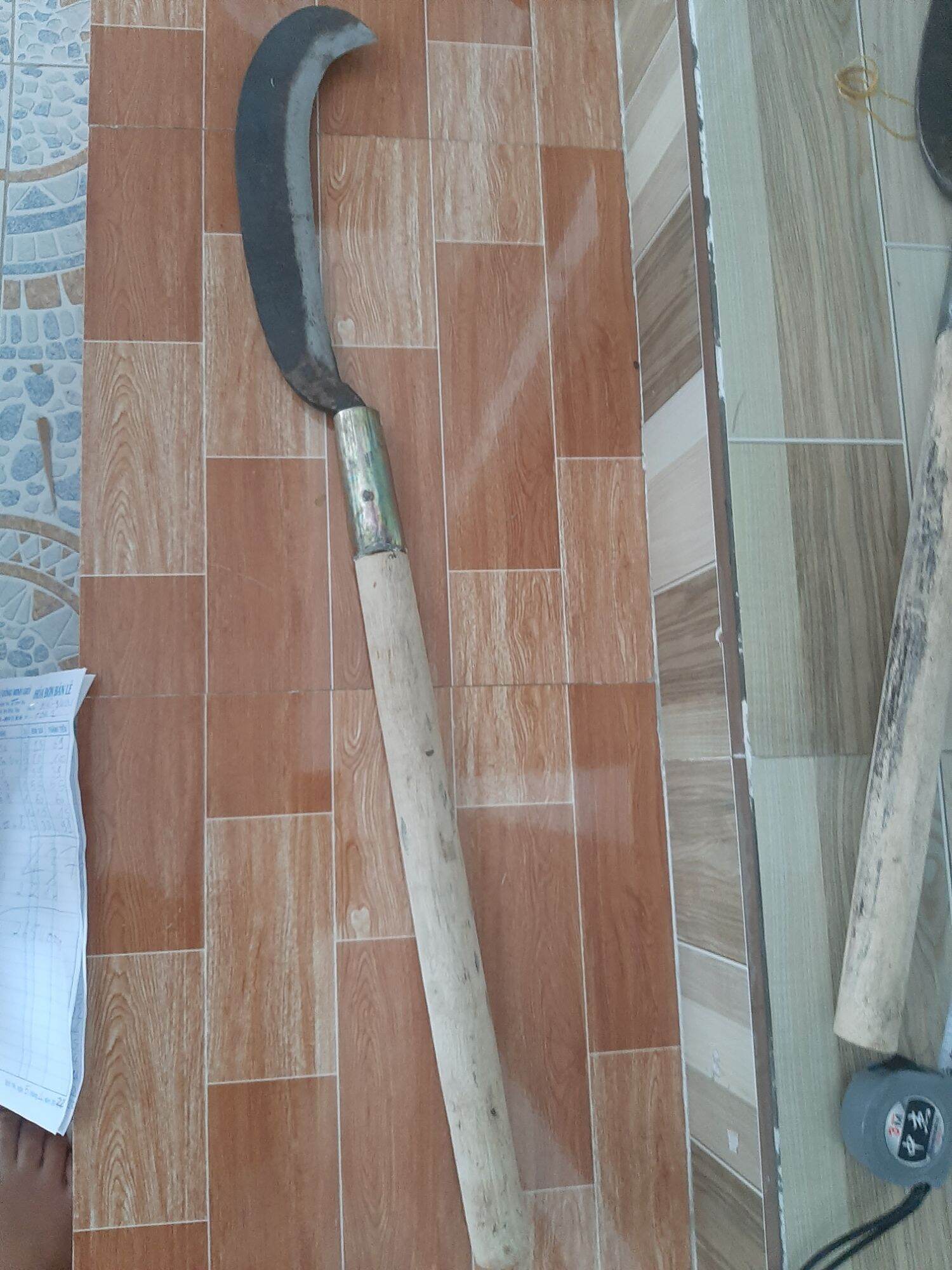 rựa phát cỏ 8tấc( dụng cụ làm vườn)