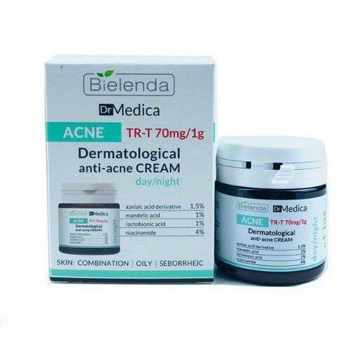 [Hcm]Kem Dưỡng Bielenda Dr. Medica Anti - Acne Dermatological Giảm Mụn Mờ Thâm