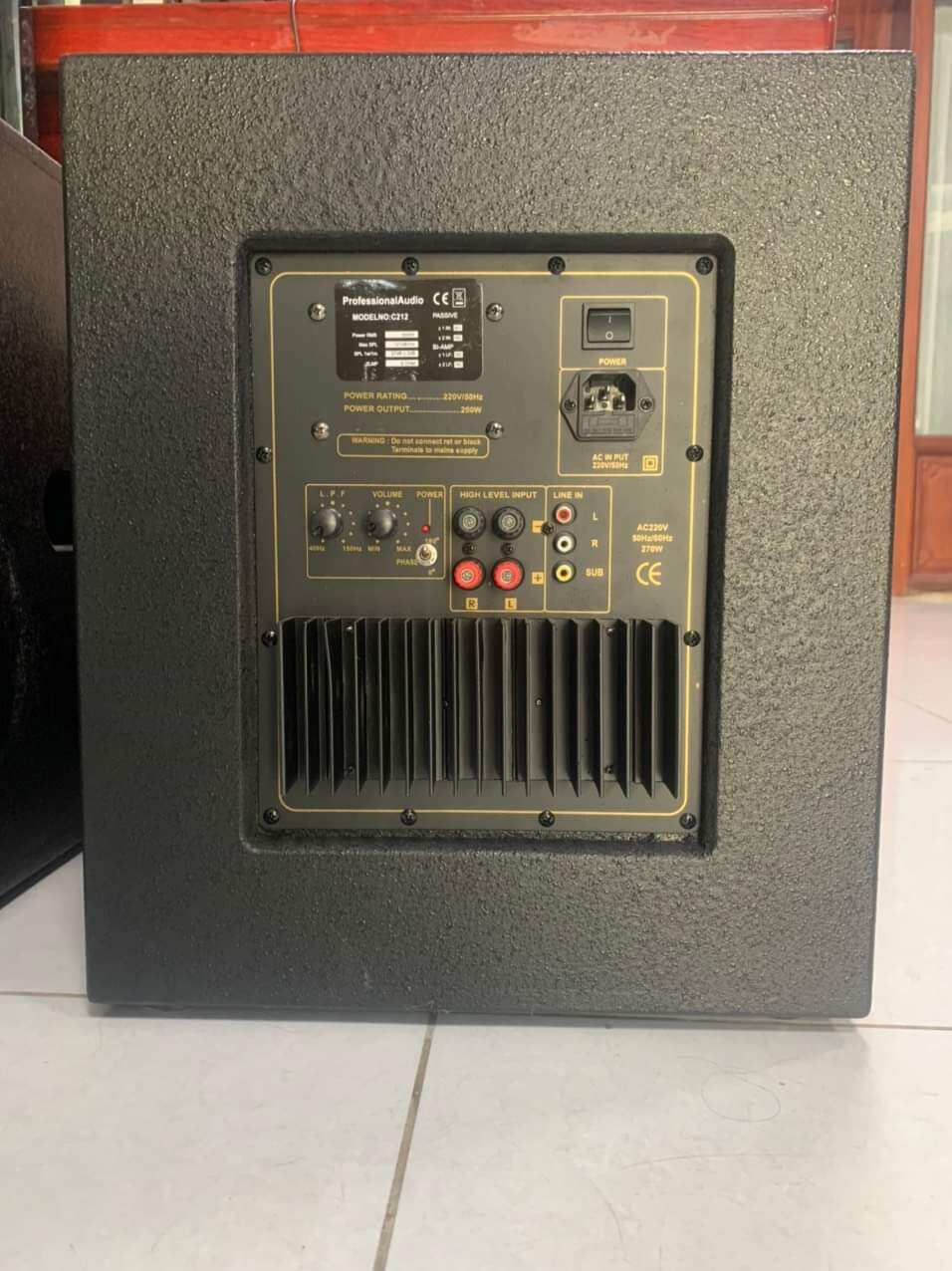 Vỏ sub 3 tấc BMB