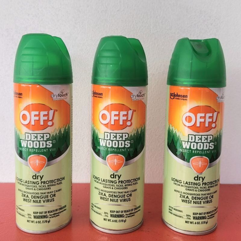 Xịt Xua Đuổi Muỗi, Côn Trùng OFF! Deep Woods Insect Repellent 113g - Mỹ