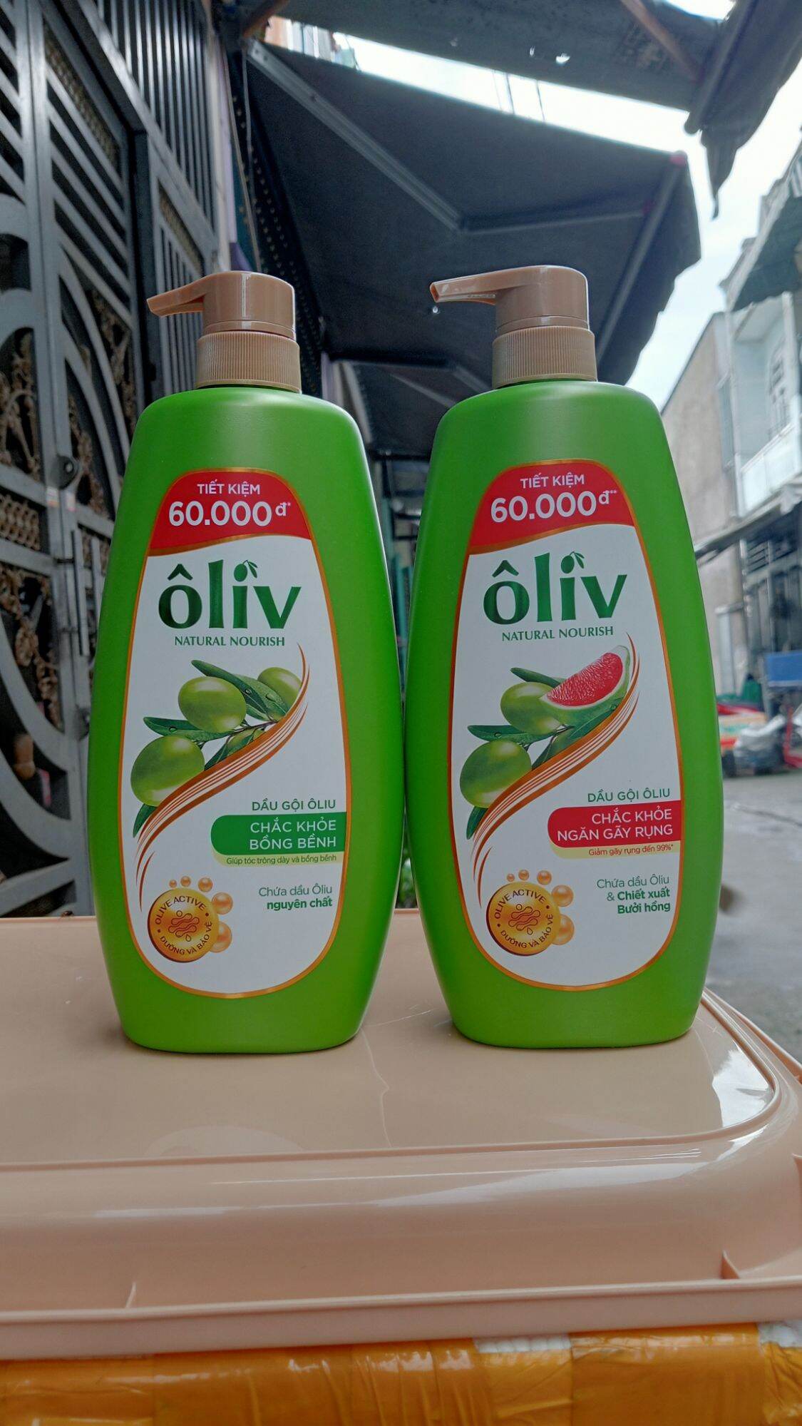 Dầu gội ôliu chắc khỏe,bồng bềnh 1 lít