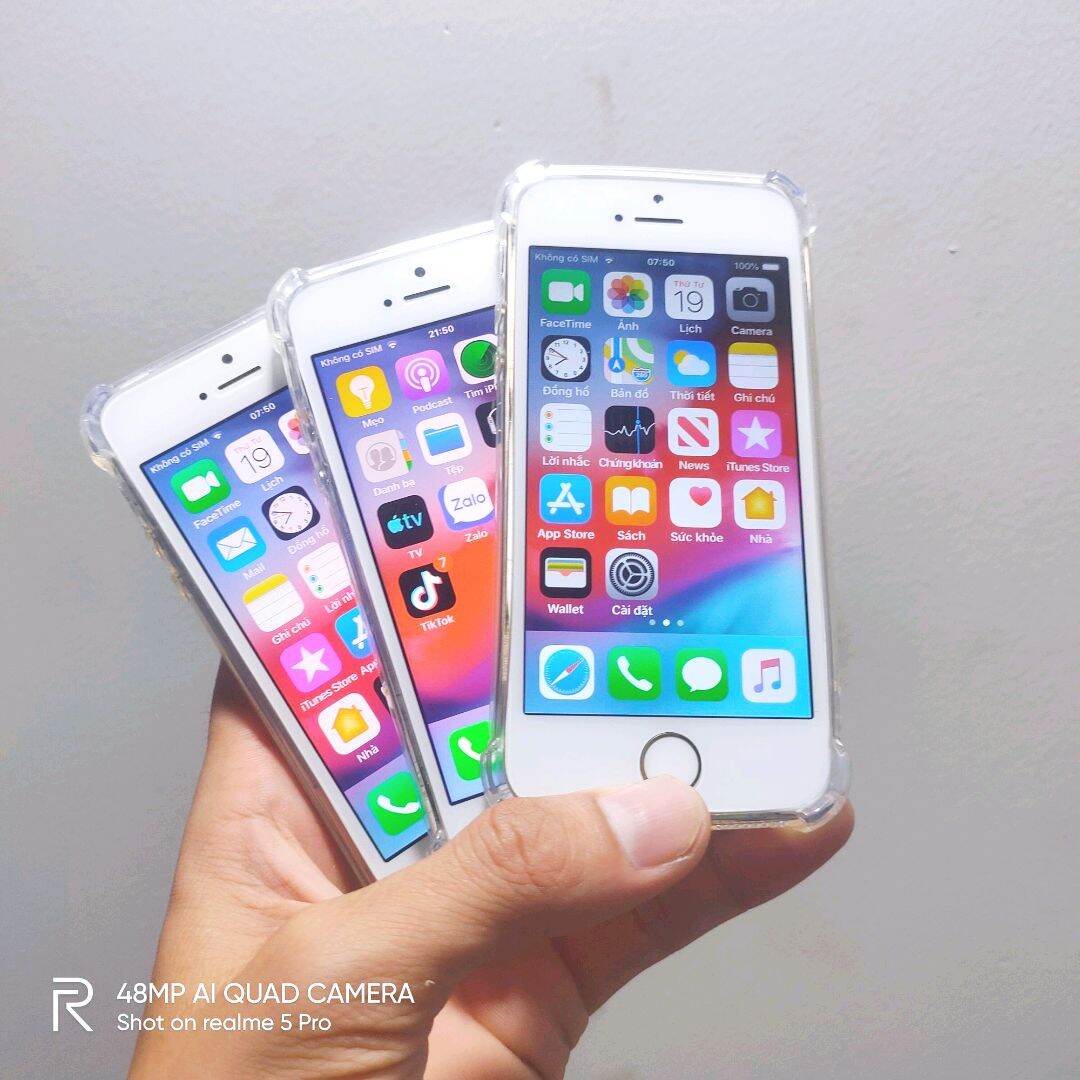 iPhone 5S Cũ Quốc Tế Like New, Giá Cực Rẻ Đủ Màu