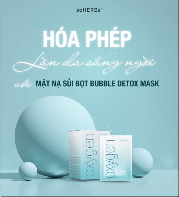 Mặt Nạ Sủi Bọt Mask Oxygen Bubble Detox