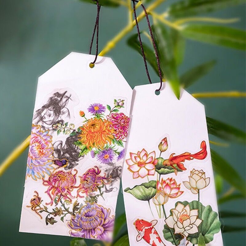 Sticker dùng trang trí sổ, điện thoại…