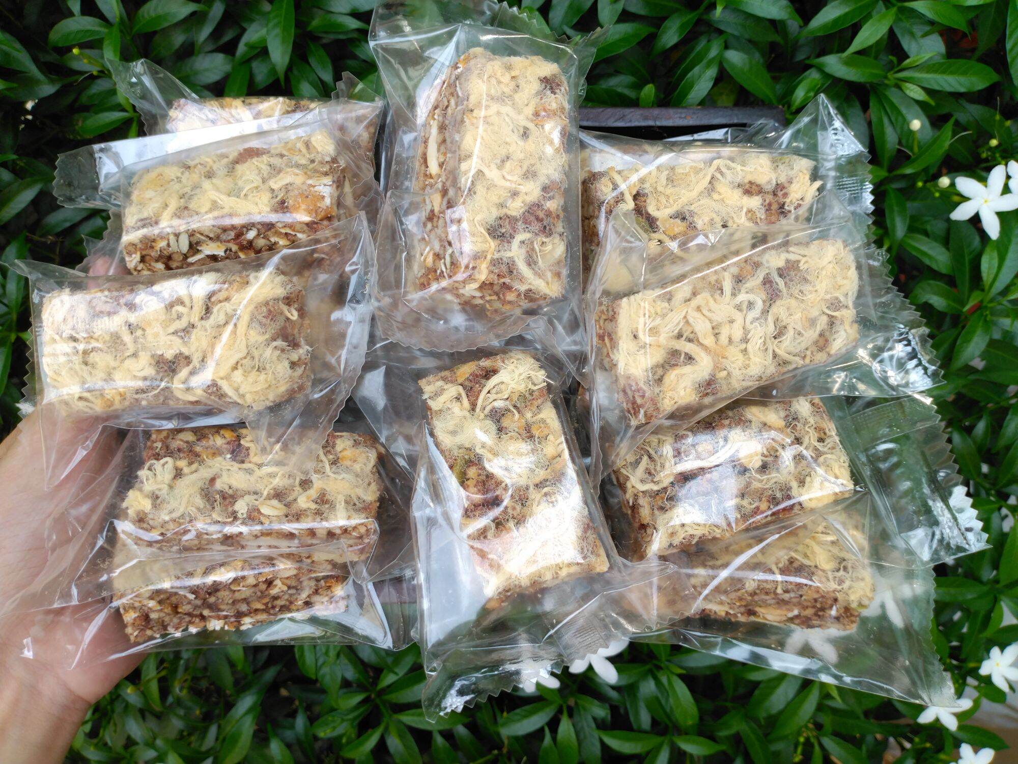 thanh gạo lứt chà bông 500g