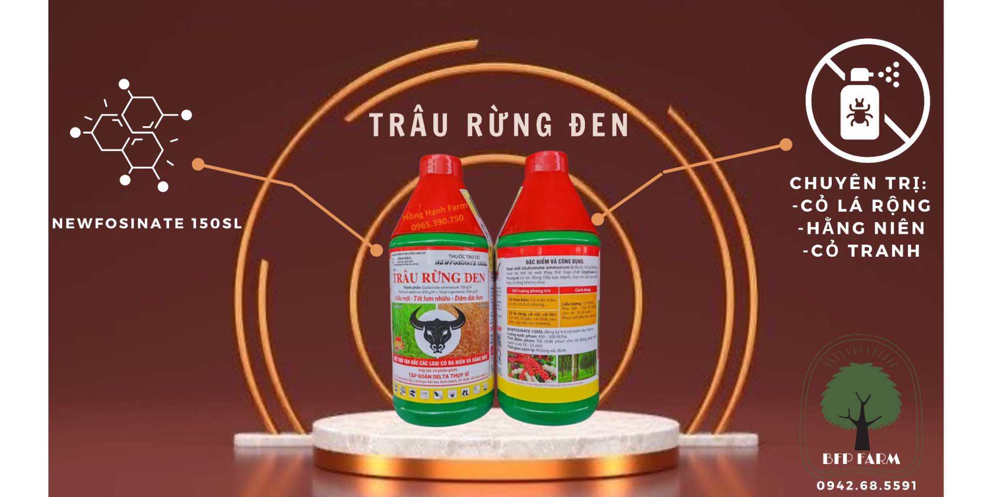 Thuốc trừ cỏ Trâu Rừng Đen