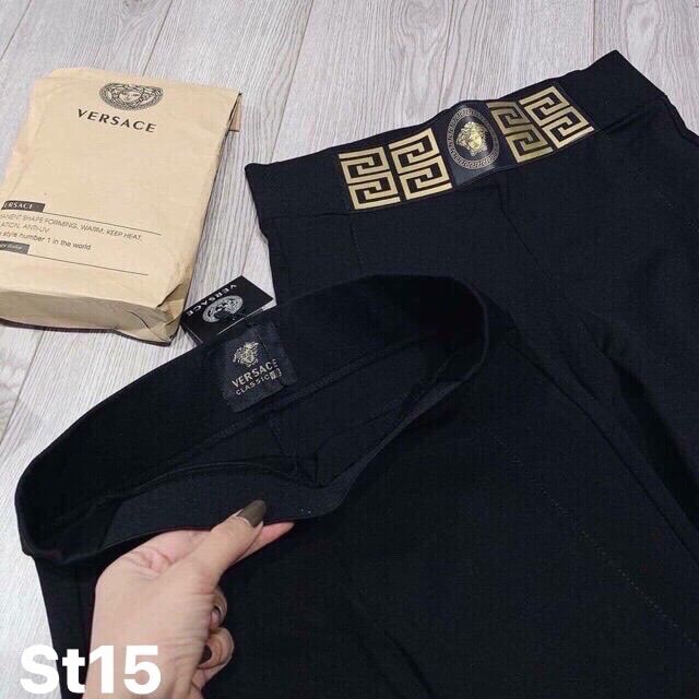 Quần legging ôm thun dẻo lưng cao