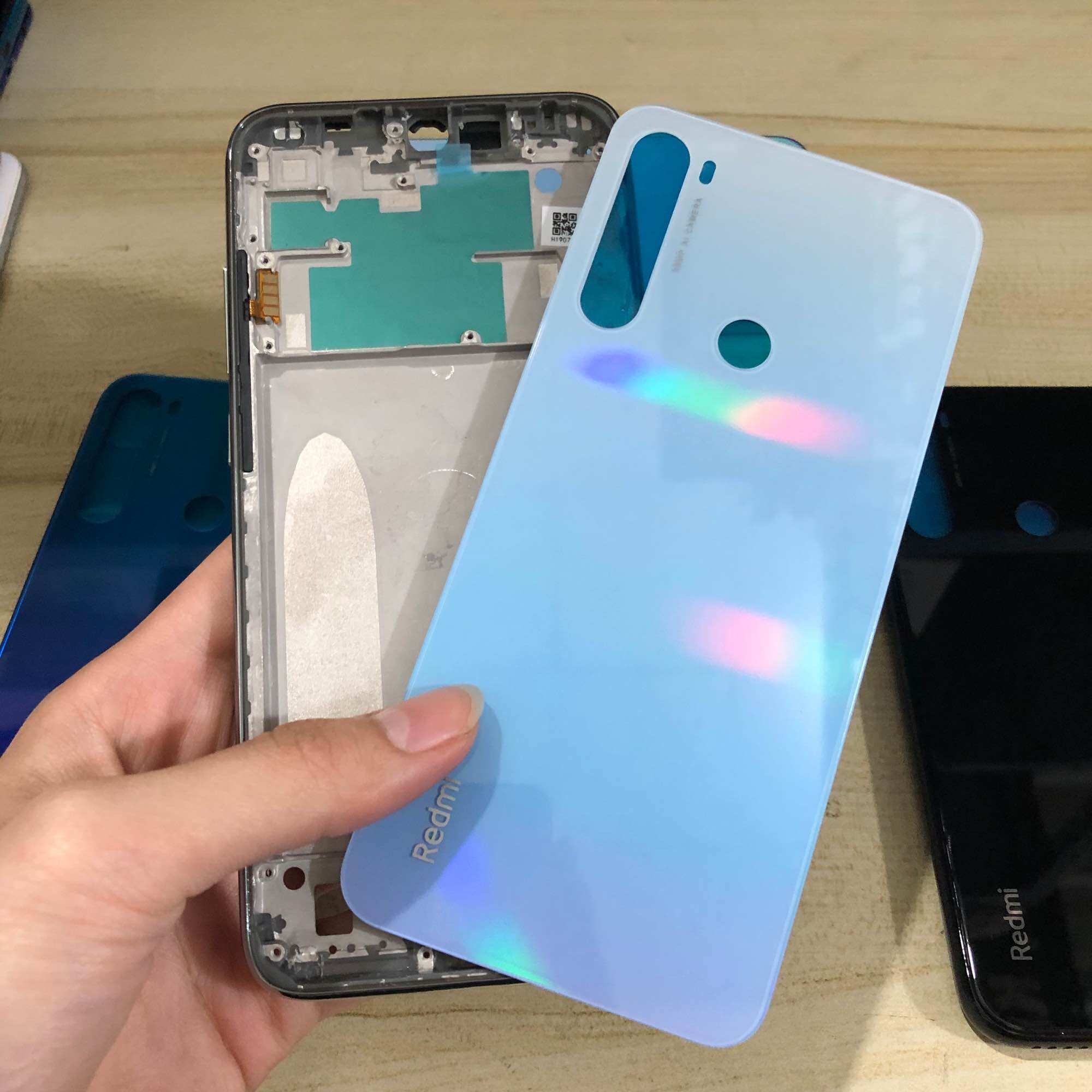 Bộ vỏ + Sườn Xiaomi Redmi Note 8 Zin Hàng Cao Cấp. (Tặng Khay sim )