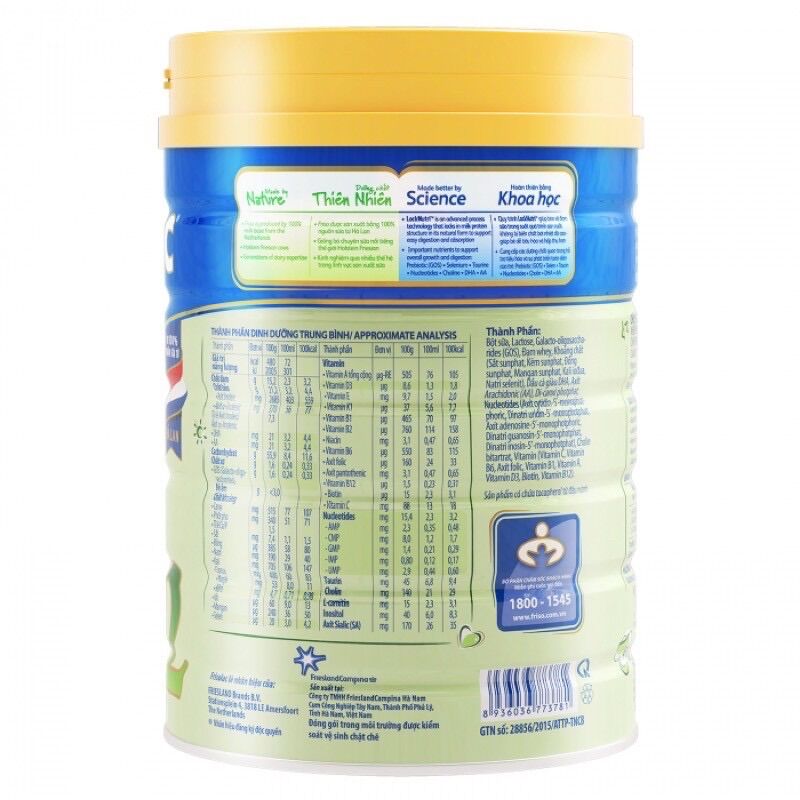 Sữa bột Frisolac Gold số 2 900g
