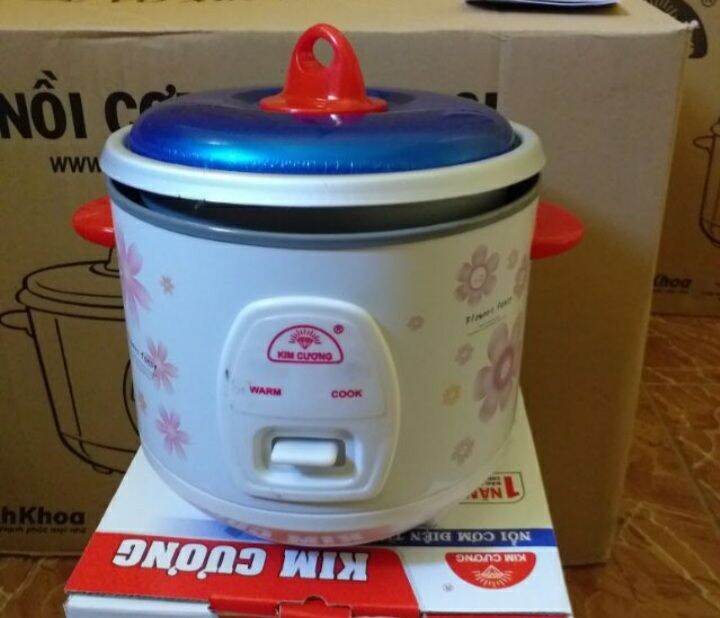 [HCM]Nồi cơm điện Kim Cương 1.2 lít nắp rời ( hàng chính hãng 100% )