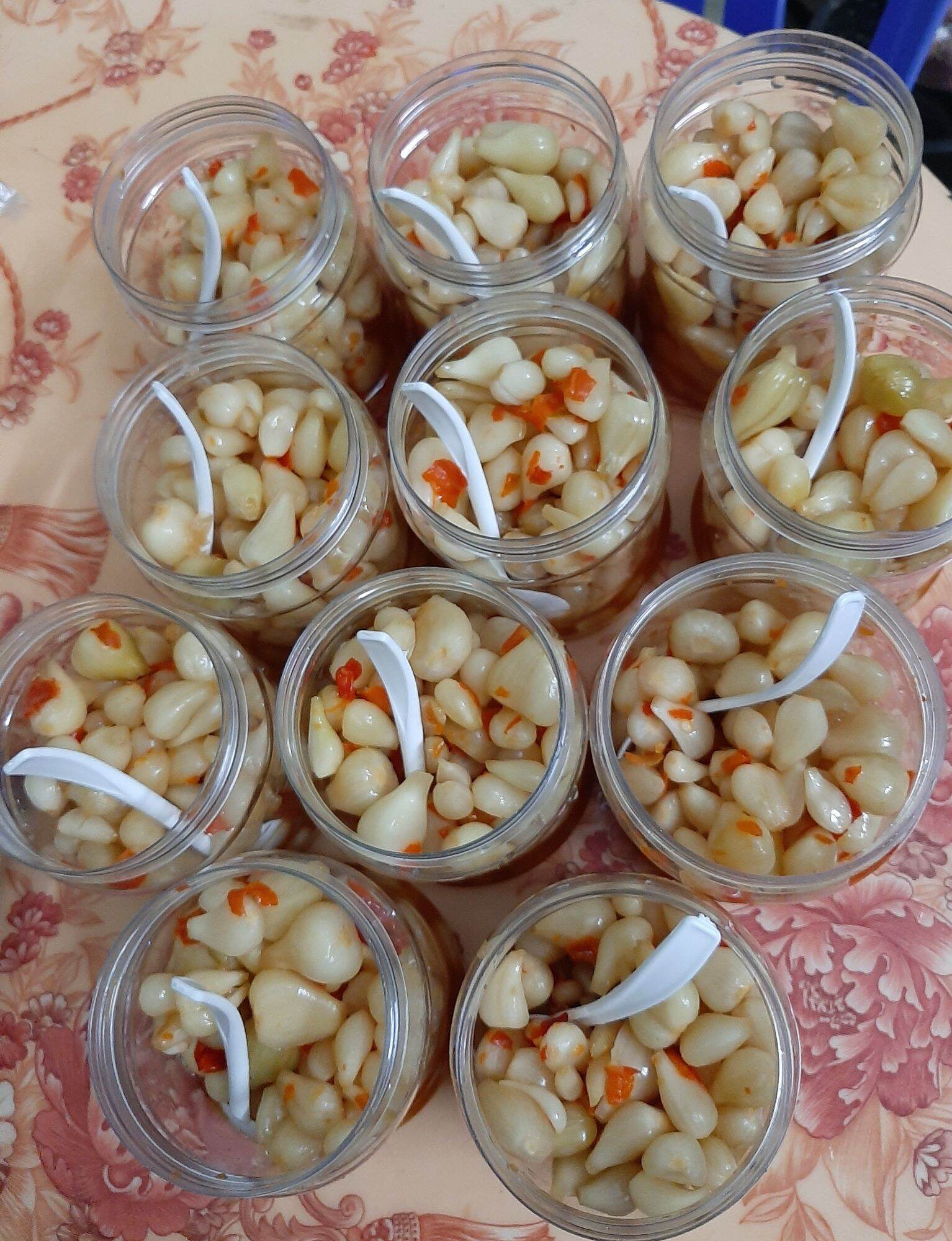 CỦ KIỆU MUỐI CHUA NGỌT NHÀ LÀM ( HỘP 600G)