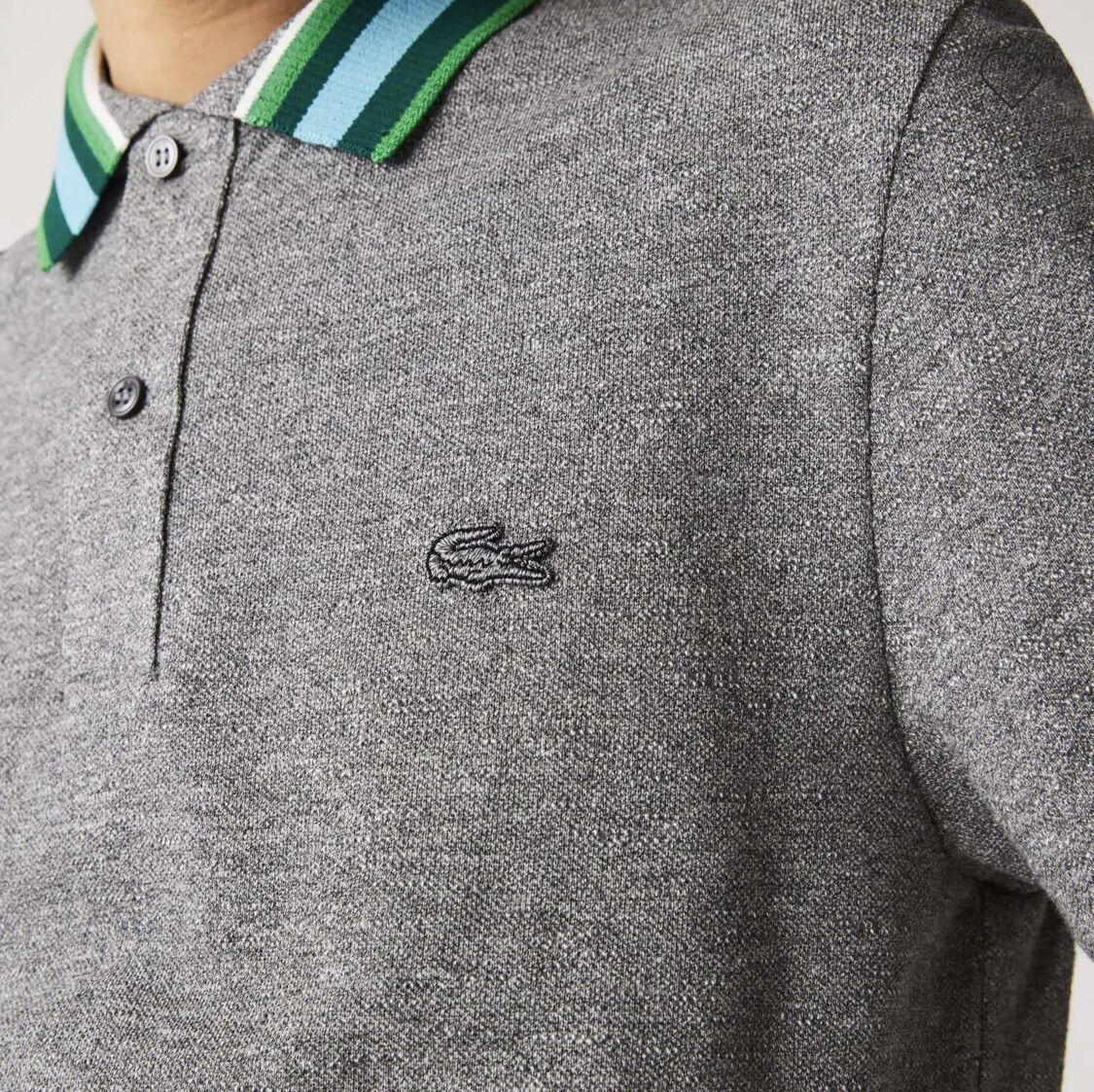 POLO NAM Regular Fit Striped Collar CHÍNH HÃNG