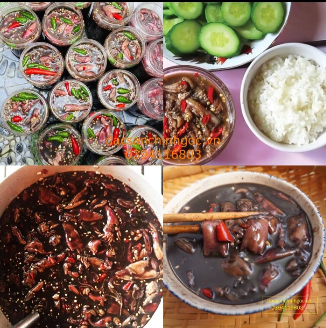 2 hủ mắm mực đặc sản bình định (1 hủ 500gram)