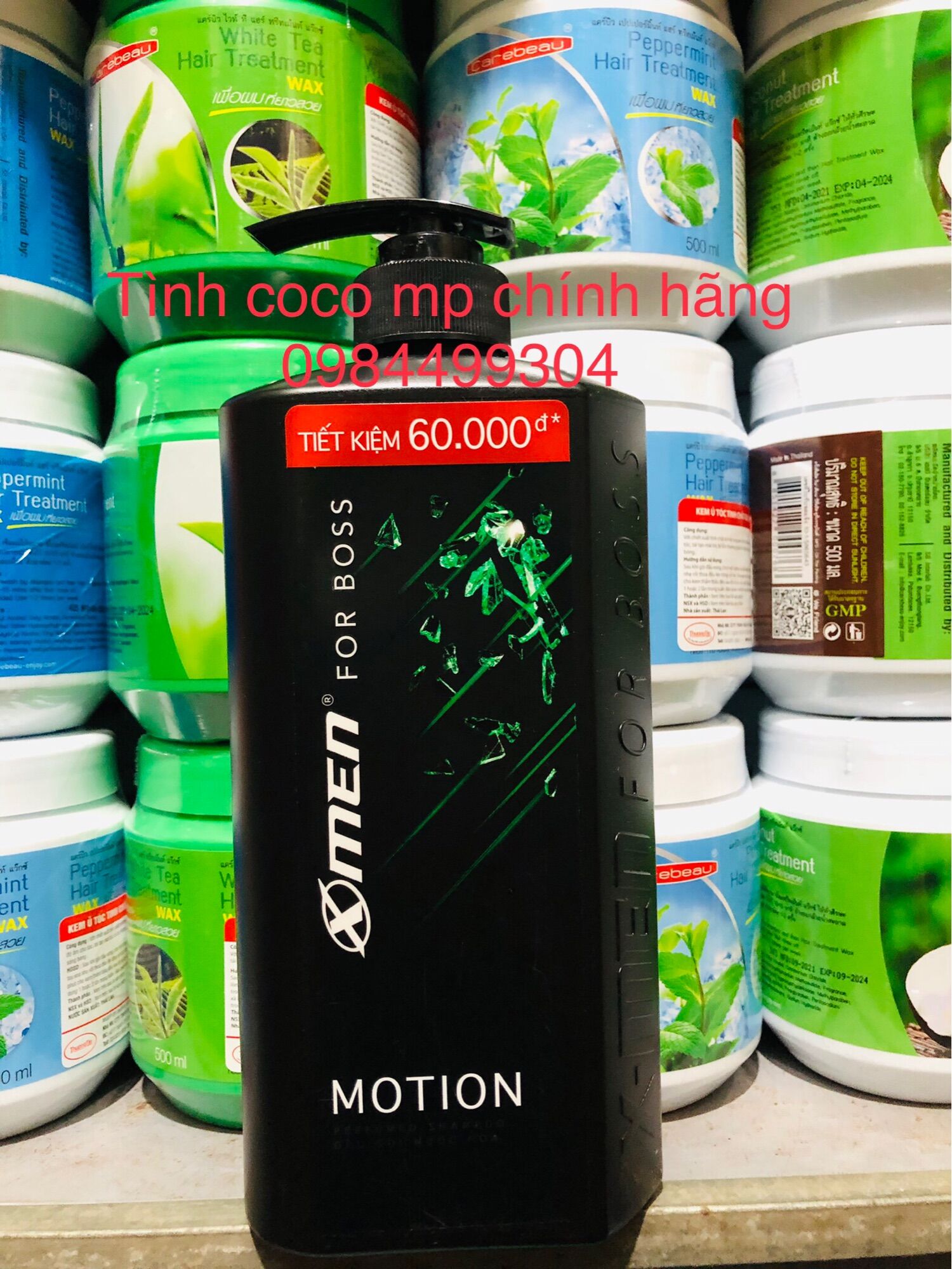 Dầu gội Xmen, dầu gội nước hoa nam cao cấp Xmen For Boss Motion 650g