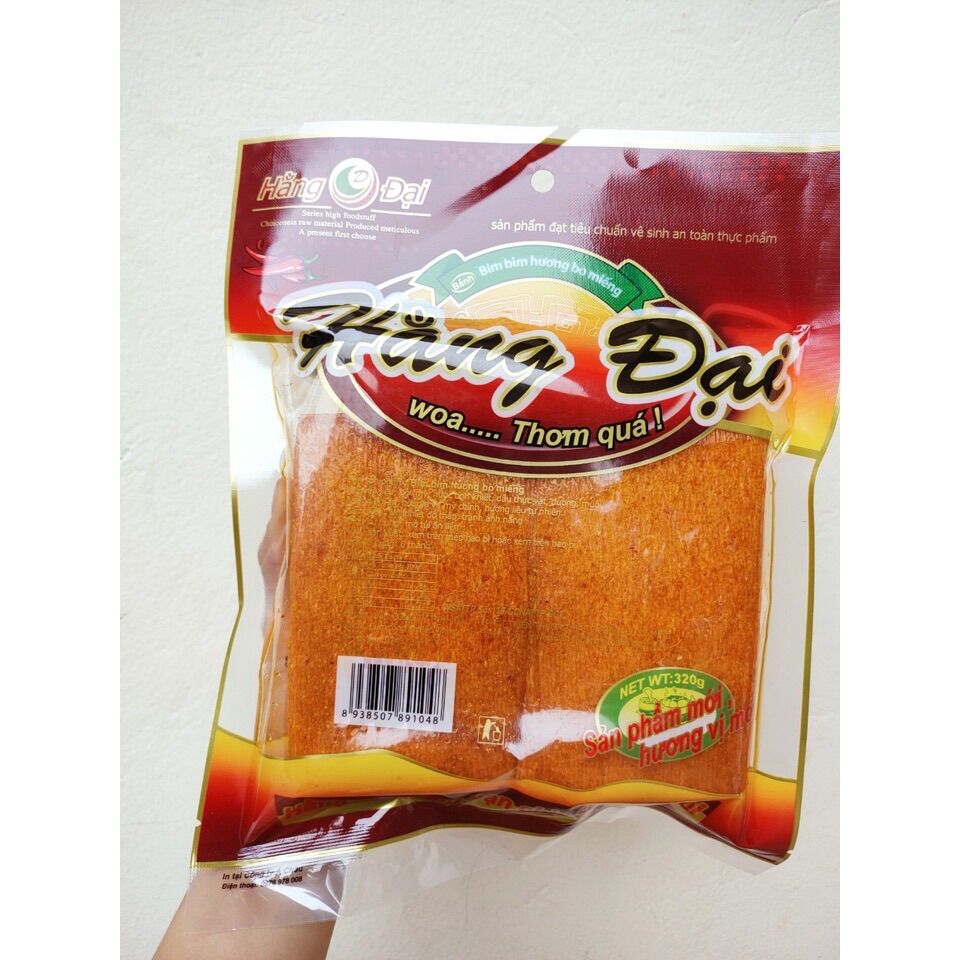 Bò miếng hằng đại cay cay 17k/ gói 320gr