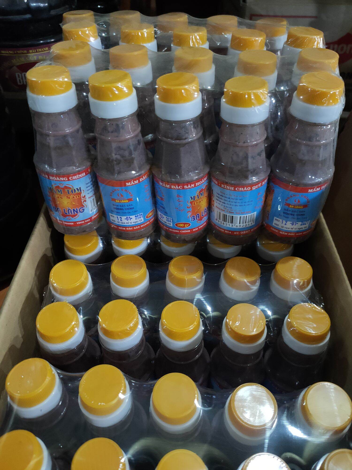 Mắm tôm đặc biệt Ba Làng ( mẫu dùng thử 100gr)