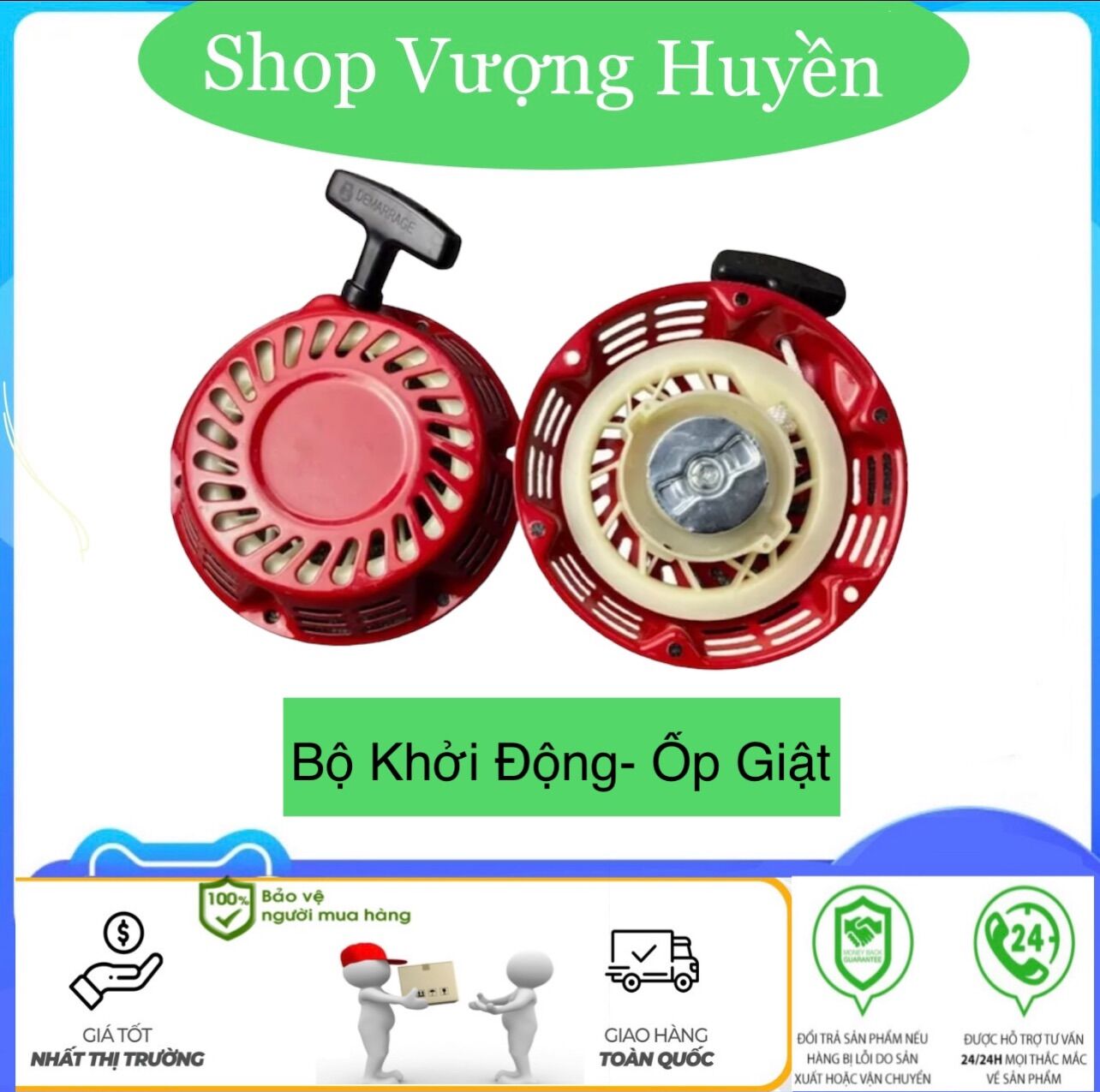Khởi động máy nổ 168/ 5.5/ 6.5/ bộ chụp giật 168/ ốp giật 168/