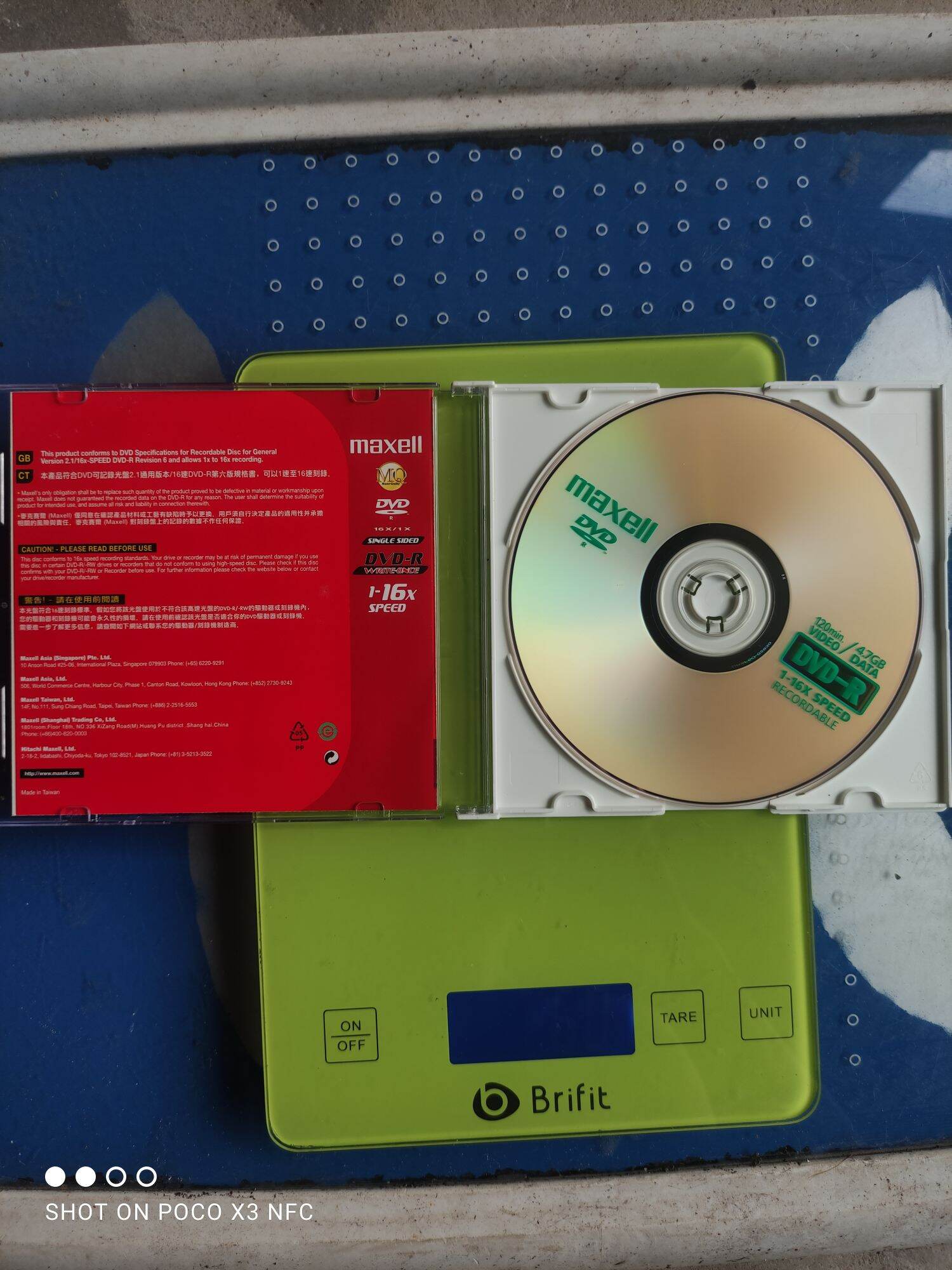 ĐĨA DVD MAXCELL TRẮNG MAXELL 4, 7 GB [hình ảnh thật]