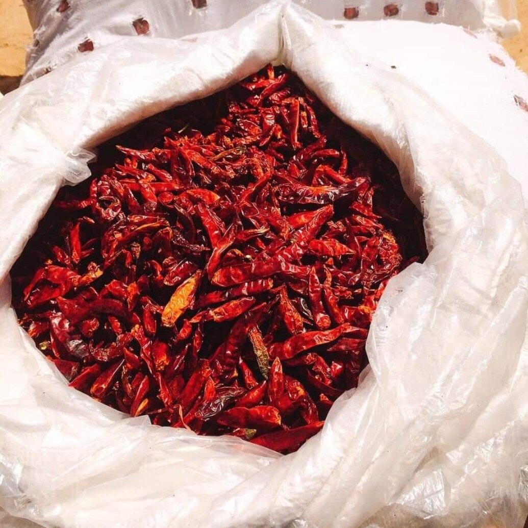 200g ớt Lào phơi khô