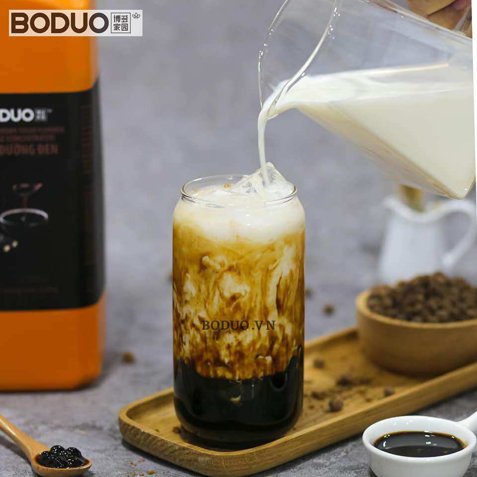 Siro đường đen Boduo chai 2L
