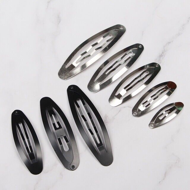 10 kẹp búng nhiều size làm kẹp tóc handmade