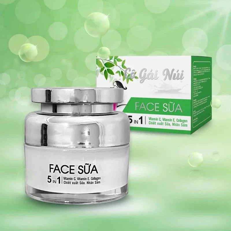 Kem Face Cô Gái Núi chính hãng - phục hồi da hư tổn,làm đẹp da