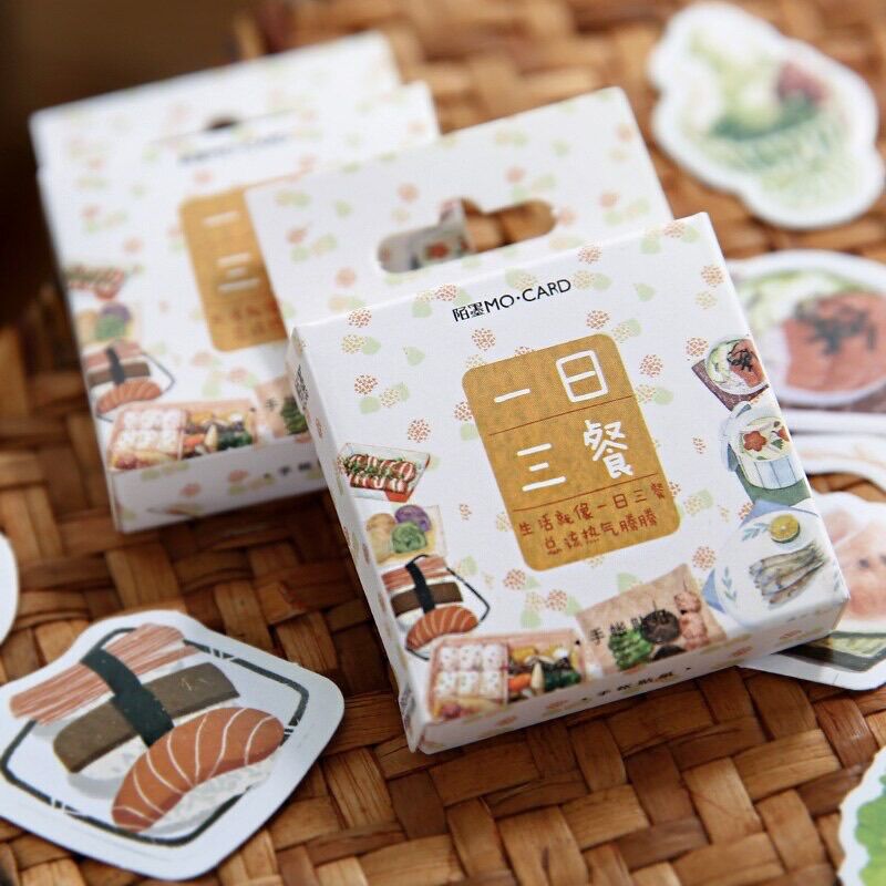 Set sticker đồ ăn hấp dẫn
