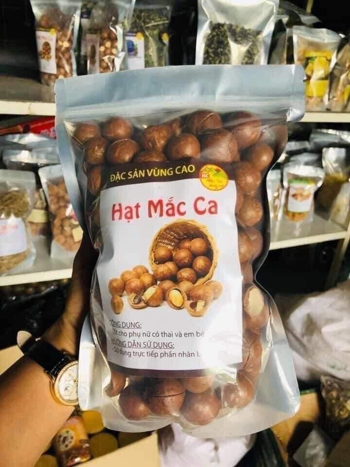 Hạt MACCA Mắc ca Lai Châu sấy lạnh size lớn  500g, 250g