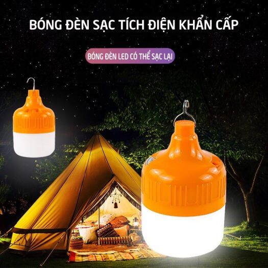 Bóng Đèn Led Không Dây 150W Cổng Sạc Usb