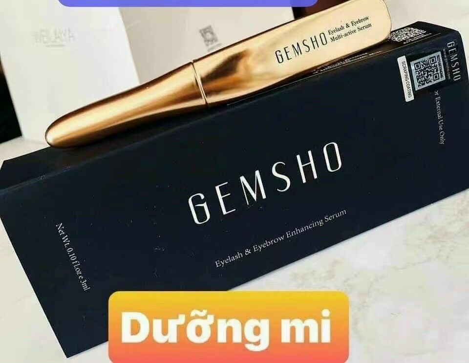 Serum dưỡng mi gemsho hộp đen