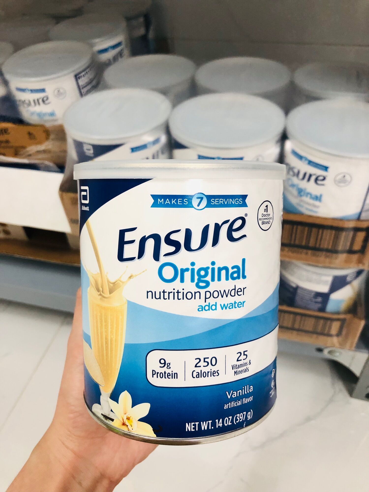 Sữa Ensure của Mỹ