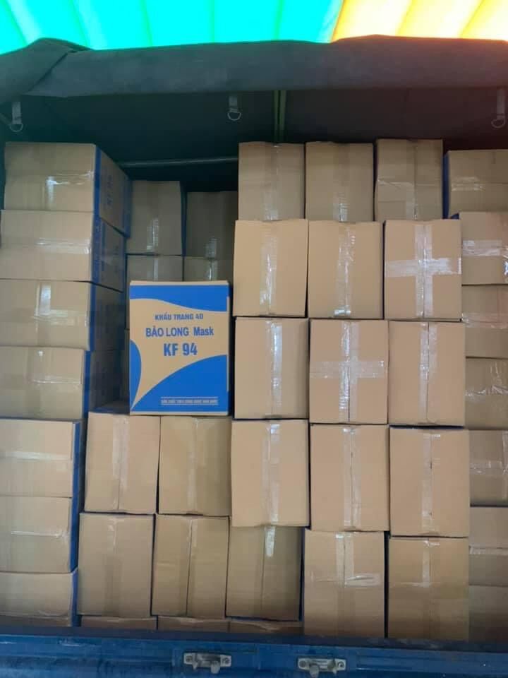 (Sỉ) Khẩu Trang 4D KF94 BẢO LONG MASK ( 1 thùng 300 cái khẩu trang)