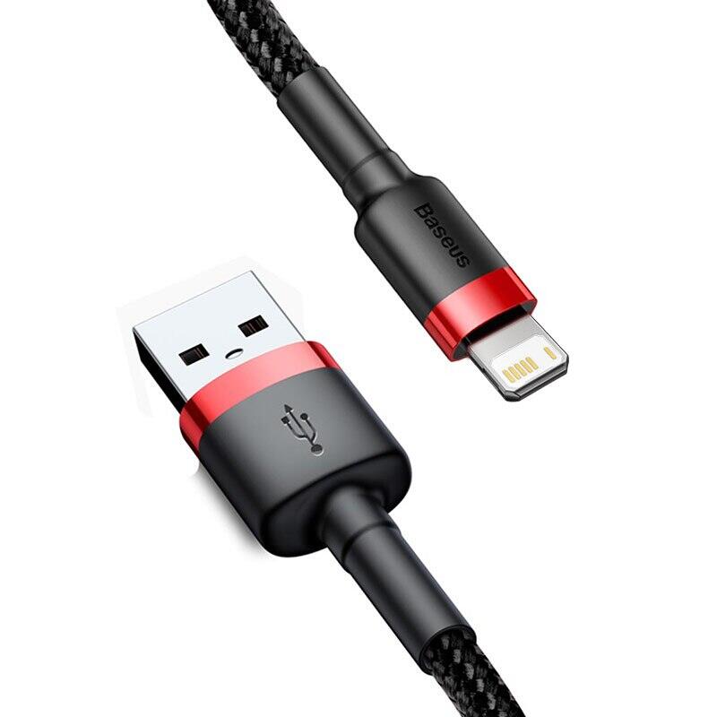 Baseus cáp usb cho iphone 14 13 pro max nhanh chóng sạc cáp usb cho iphone 12 mini pro max dữ liệu usb 2.4a cáp