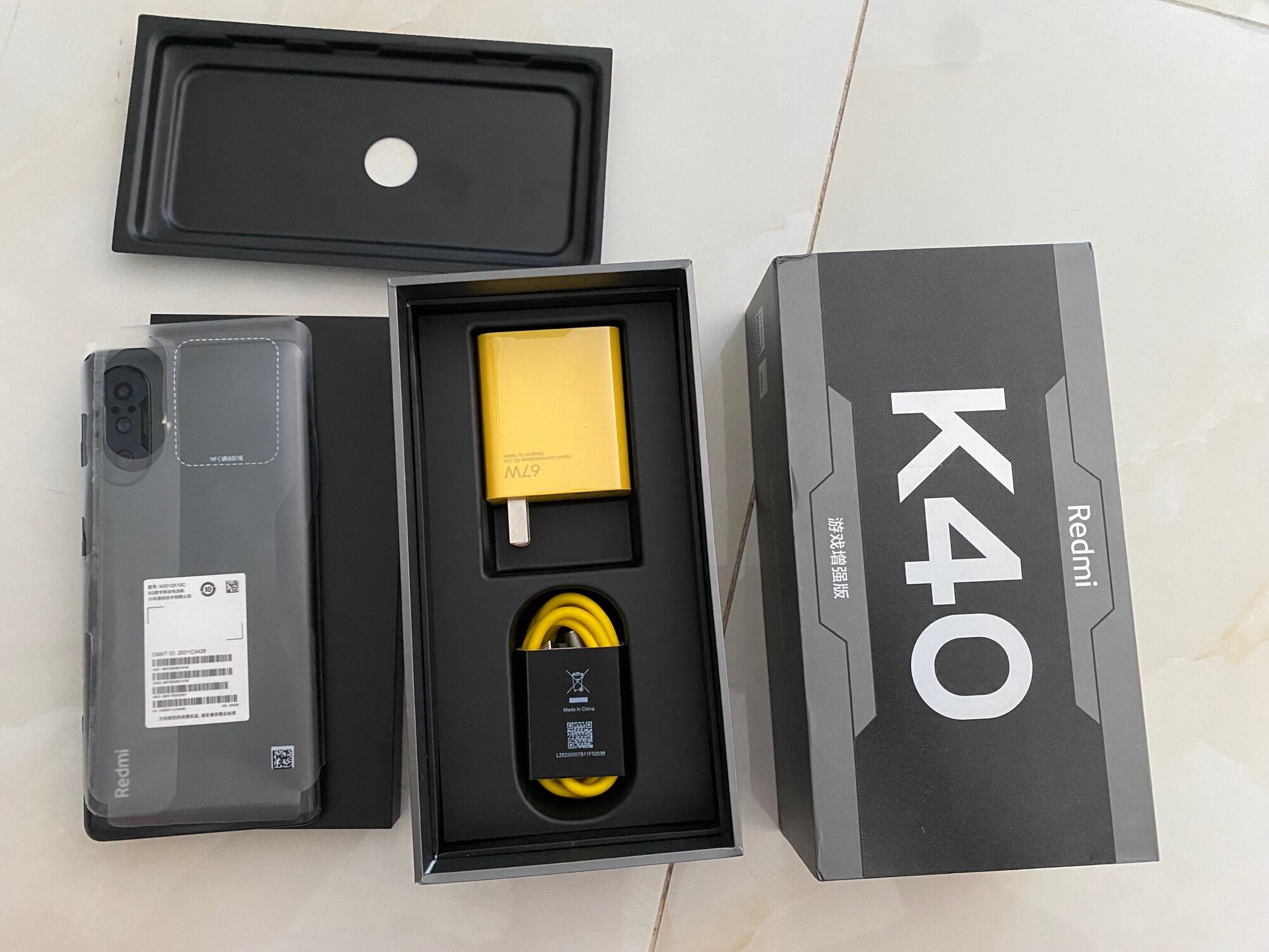 Điện thoại Xiaomi Redmi K40 Gaming, Dimensity 1200, Fullbox