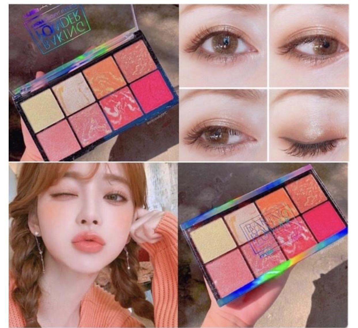 Bảng Phấn Mắt 8 Ô Đẹp Xinh Xỉu MSHAYO