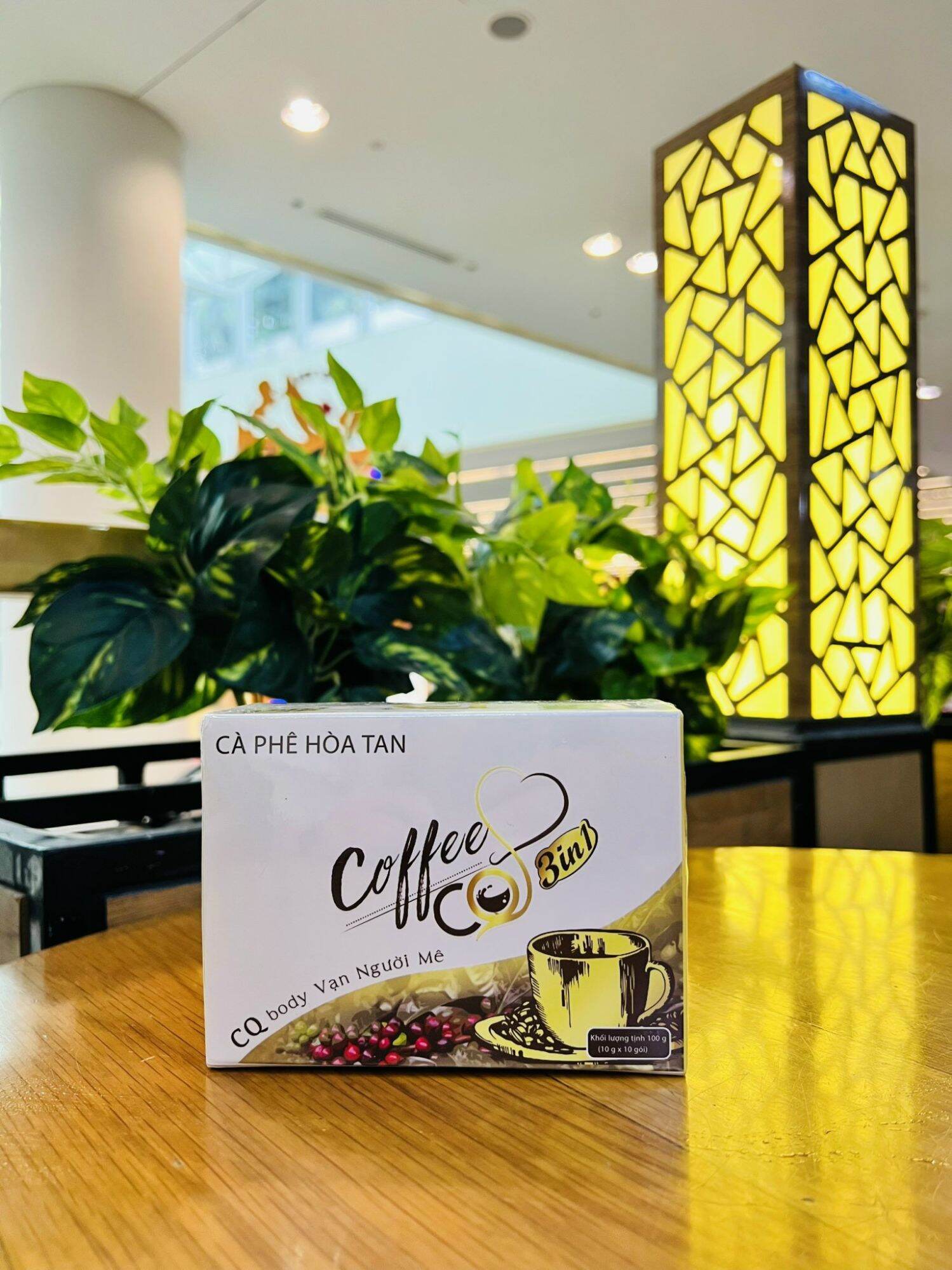 (HCM - CHÍNH HÃNG) CAFE GIẢM CÂN CQ SLIM COFFEE D7