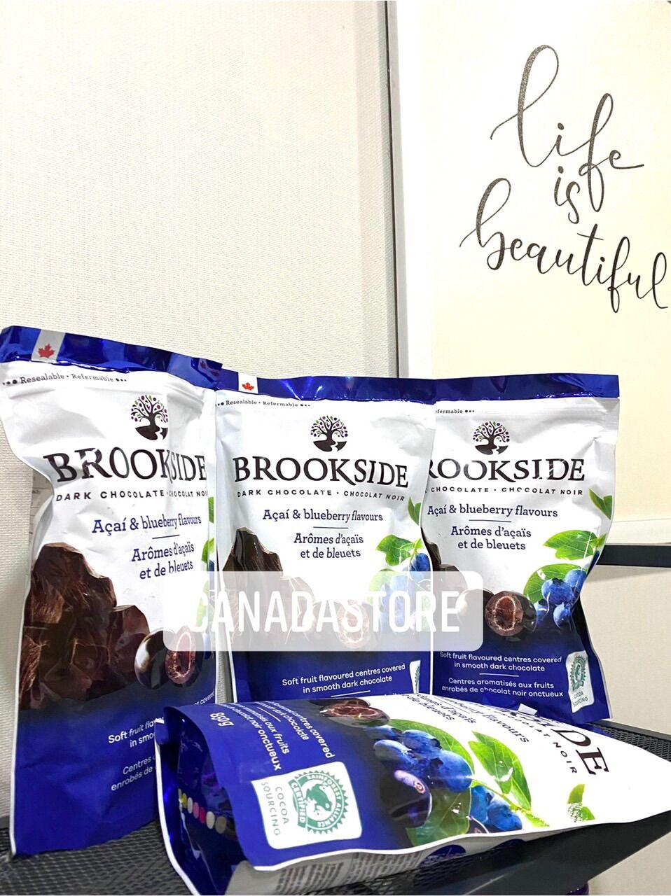 Socola đắng nhân việt quất Brookside