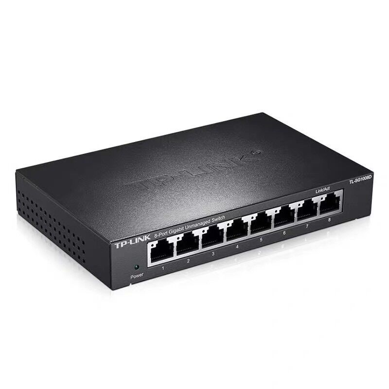 Switch tp-link full gigabit 5 cổng, 8 cổng tl-sg1005d, tl-sg1008d vỏ thép