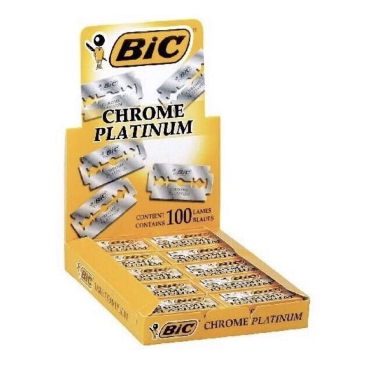 🏵🏵 Set 3 Hộp Lưỡi Lam Bic Vàng, siêu bén (1 HỘP 5 cái)