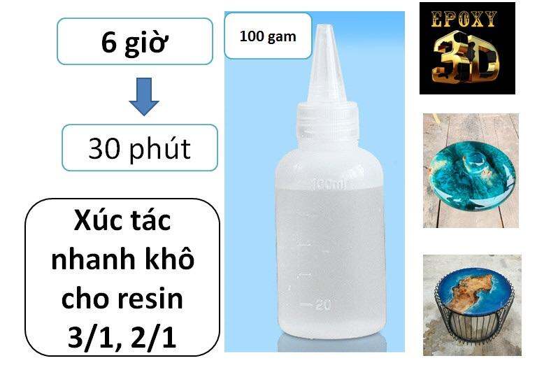 Xúc tác đẩy nhanh tốc độ khô của keo 2/1 3/1