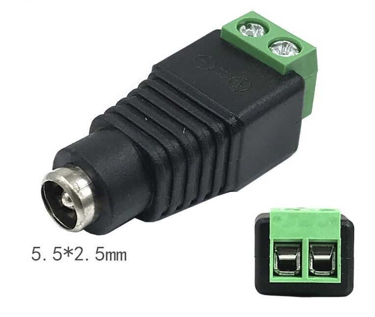 Jack nguồn DC cái 5.5x2.5mm, đầu nối nguồn dc cái
