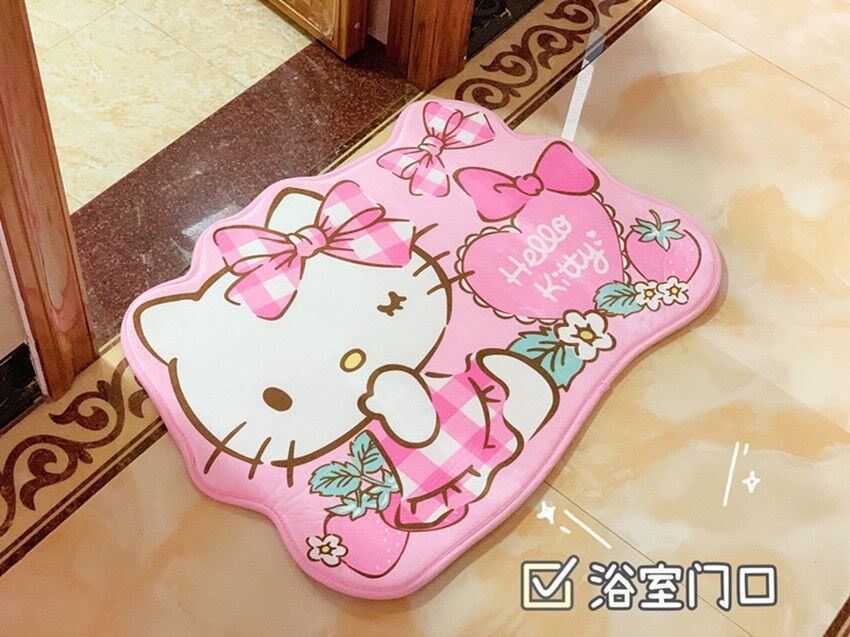 Thảm mềm mịn Doremon - Hello Kitty - Doraemon