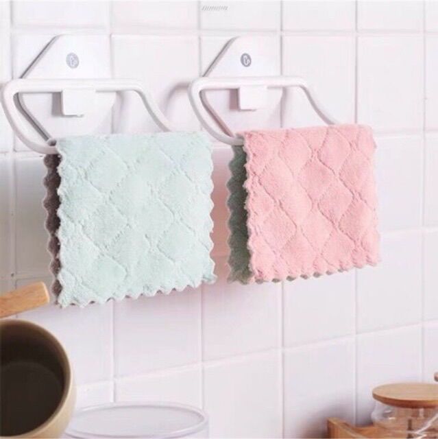 Sét 3 khăn lau đa năng 2 mặt siêu thấm nước