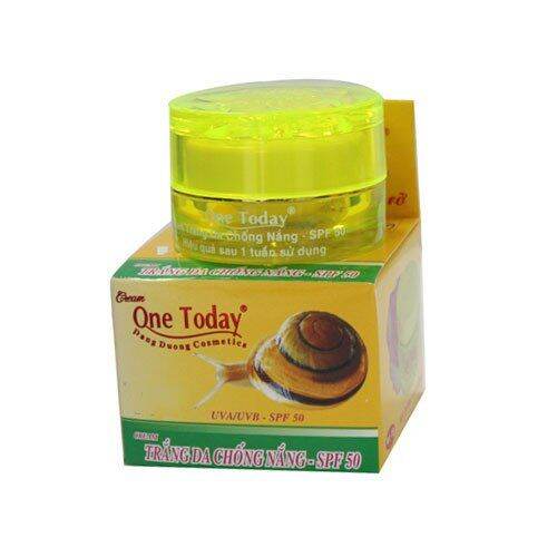 Kem trắng da chống nắng one today
