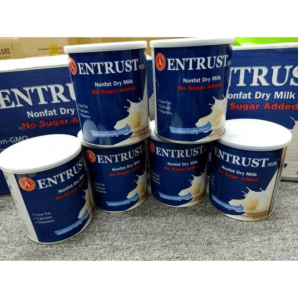 Sữa Entrust dành cho người tiểu đường 400g Mỹ
